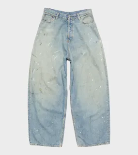 2023F Super Baggy Fit Jeans Light Blue