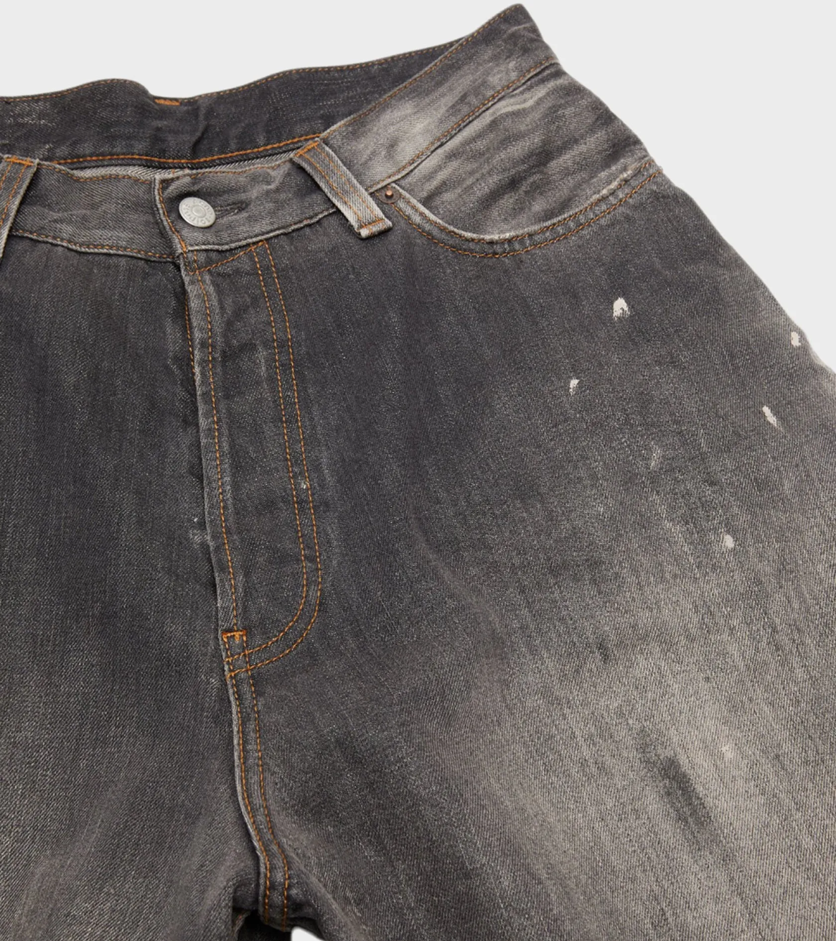 2023M Super Baggy Fit Jeans Black