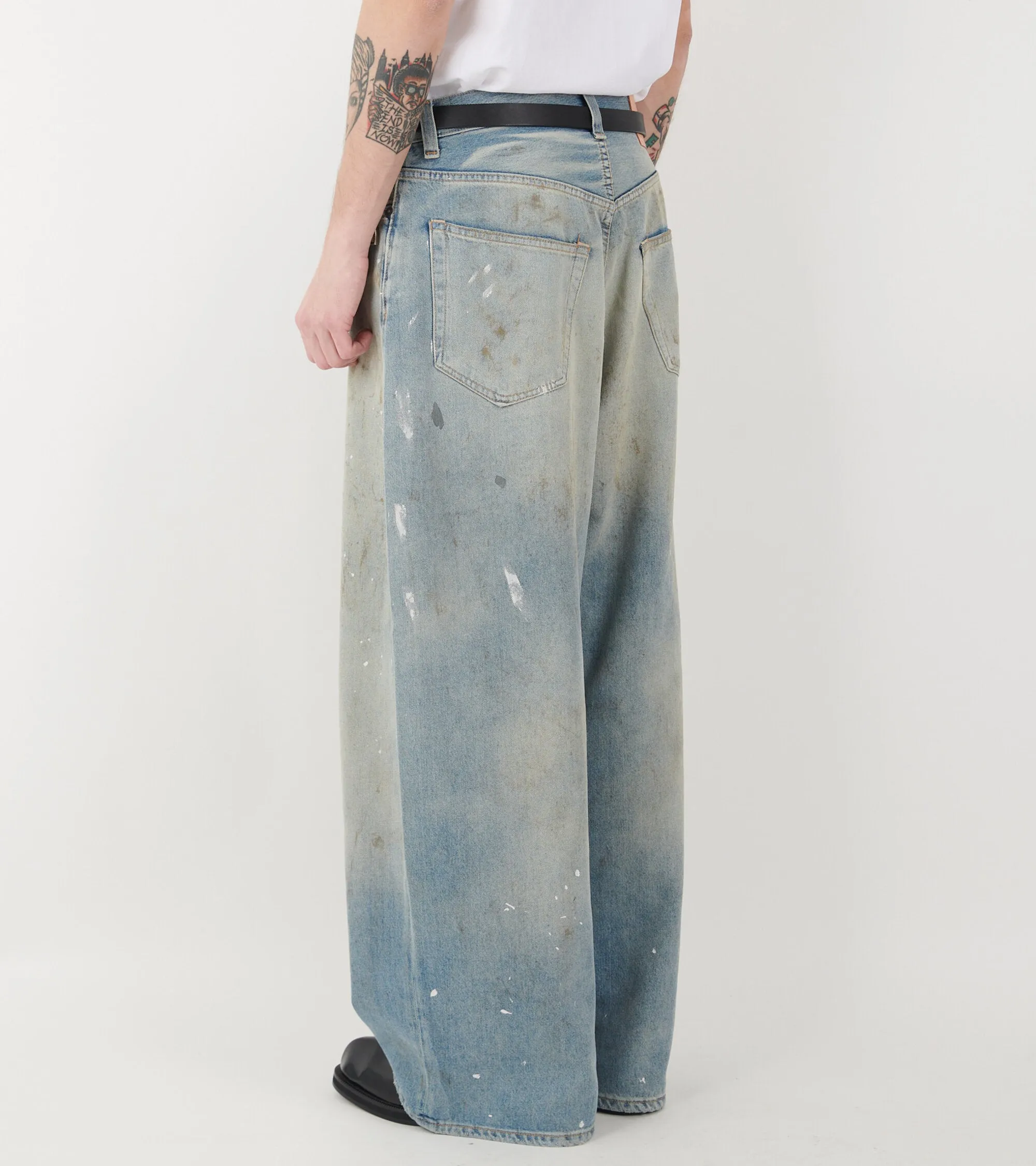 2023M Super Baggy Fit Jeans Light Blue