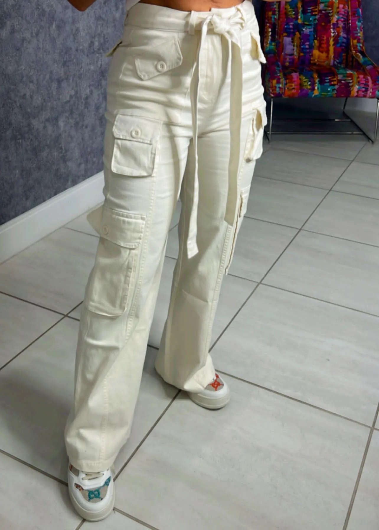 4263 Cargo pant straight