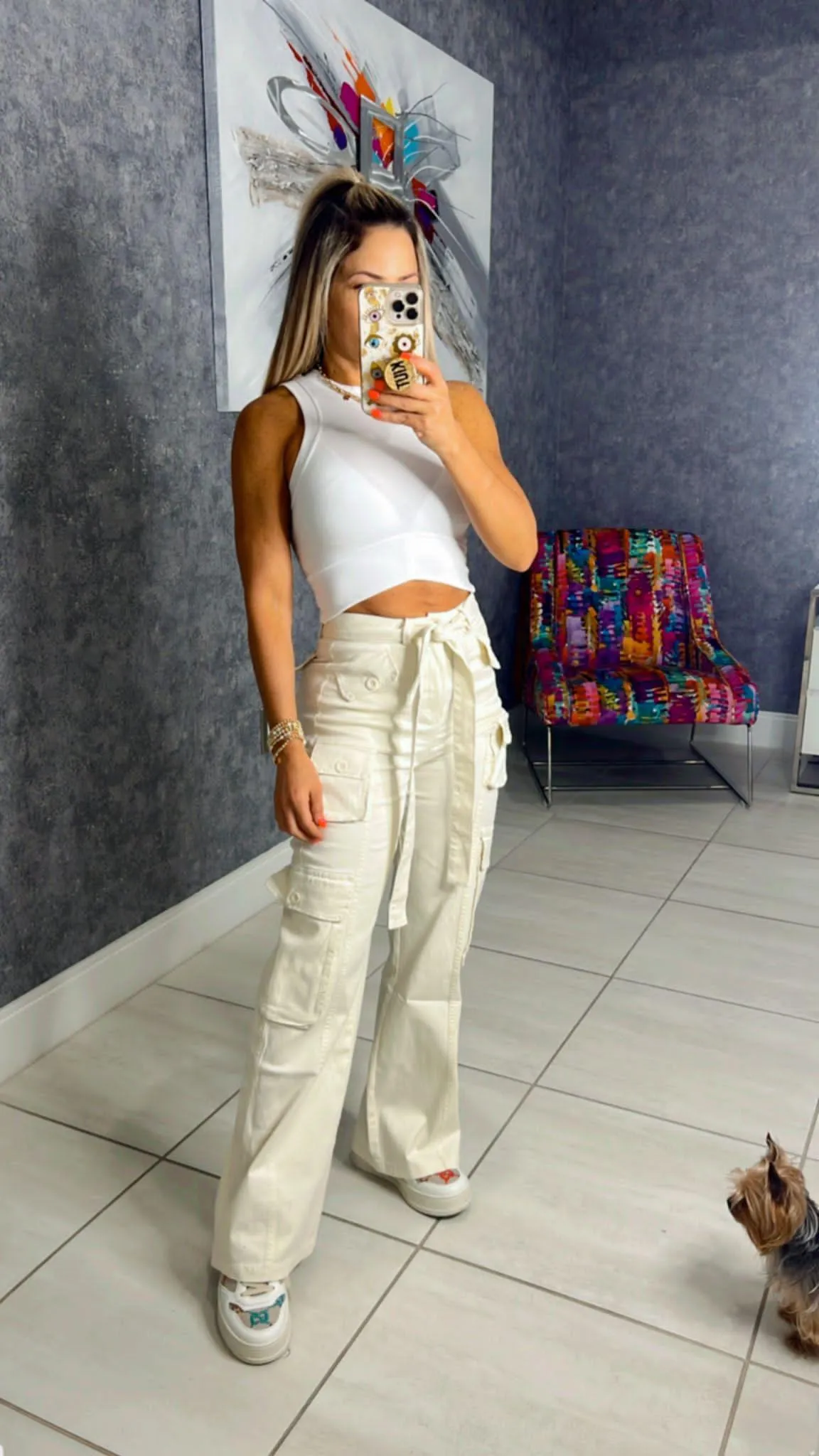 4263 Cargo pant straight