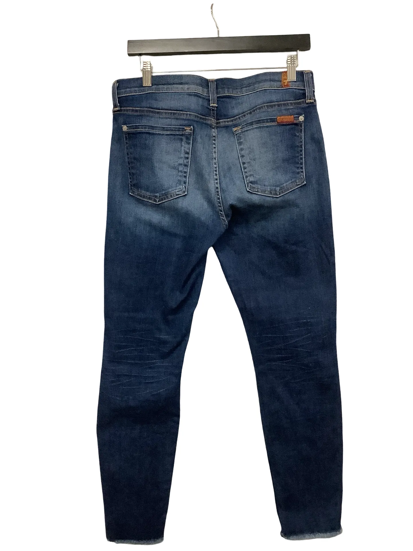 7 For All Mankind Pant Jeans Mid Rise Straight Leg Size: M, 29, 8