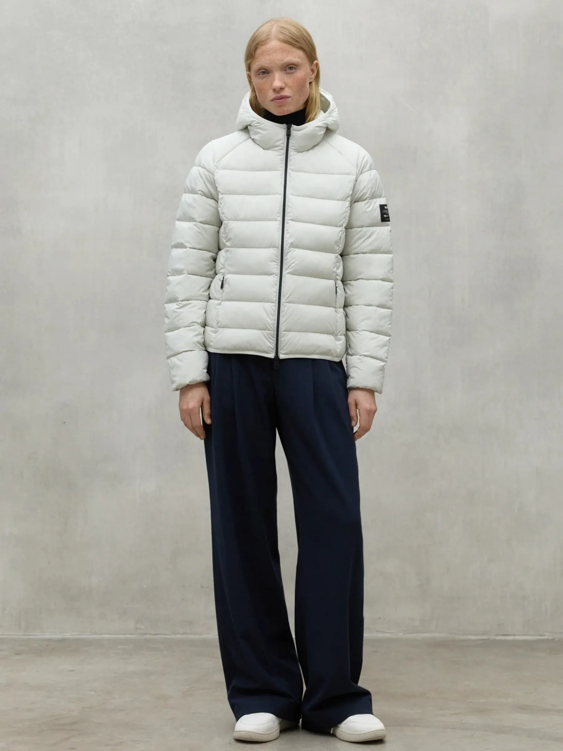 Aspen Jacket Woman Light Grey | Ecoalf