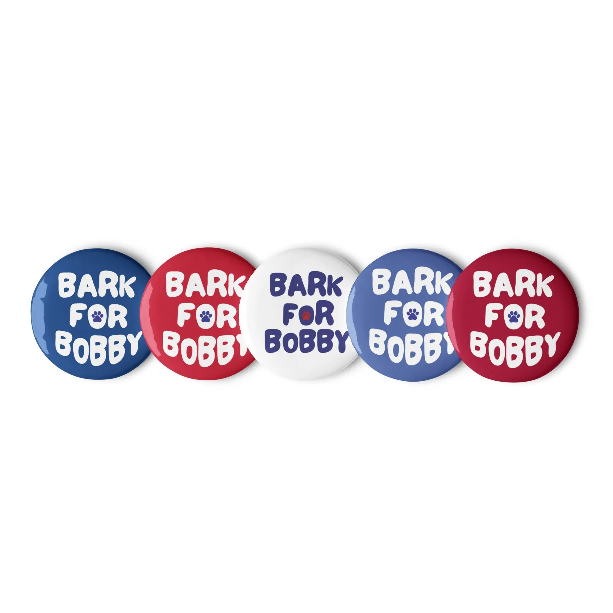 Bark for Bobby Pins (5 buttons)