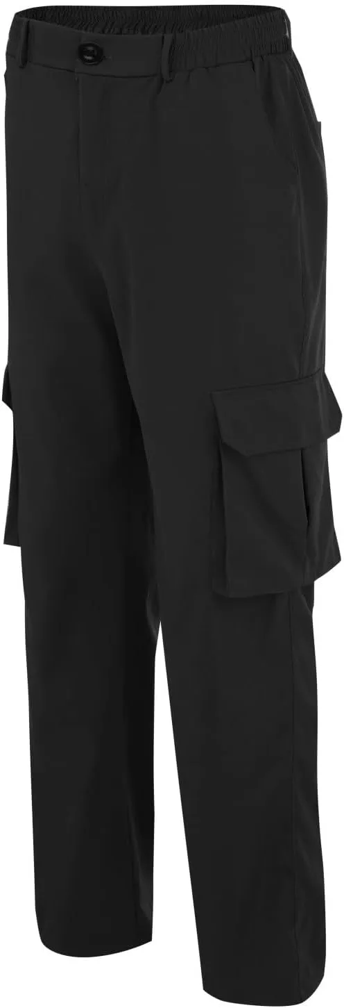 Camo Cargo Pants for Men Loose Fit Casual Lightweight Straight Cargo Sweatpants with Pockets Outdoor Hiking Joggers