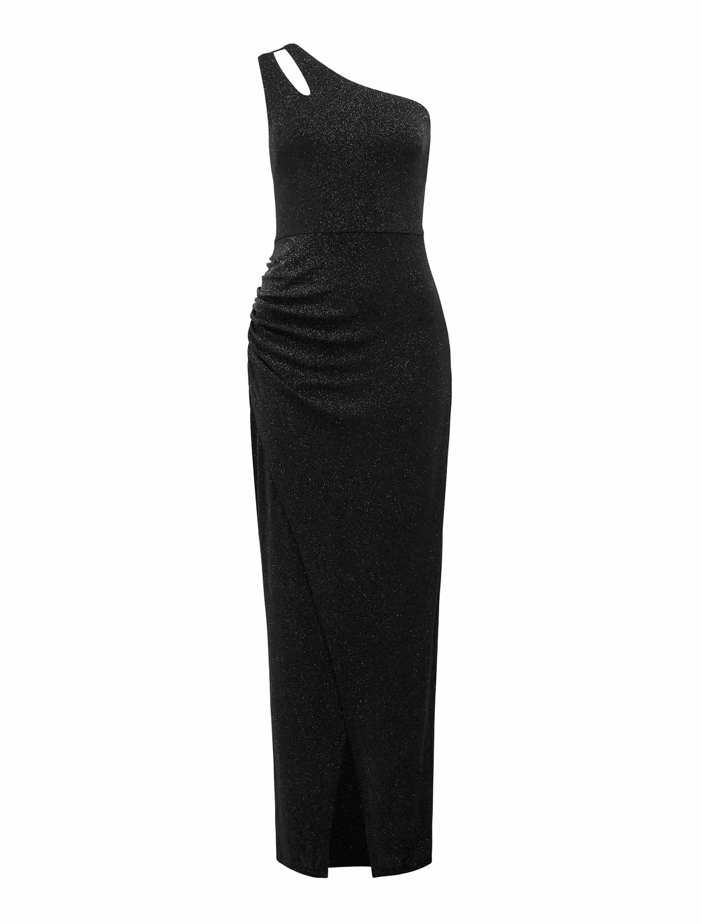 Delaney Glitter One Shoulder Dress