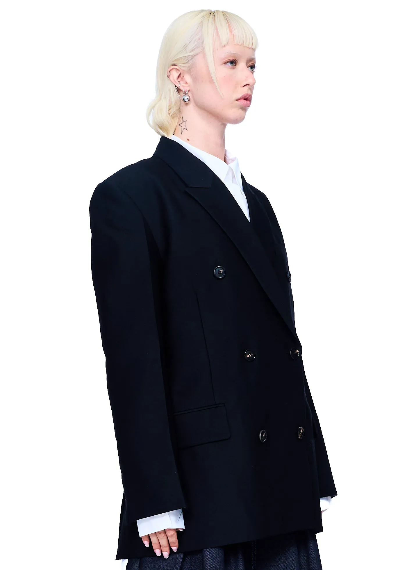 EENK Yenny Oversized Double-Breasted Jacket