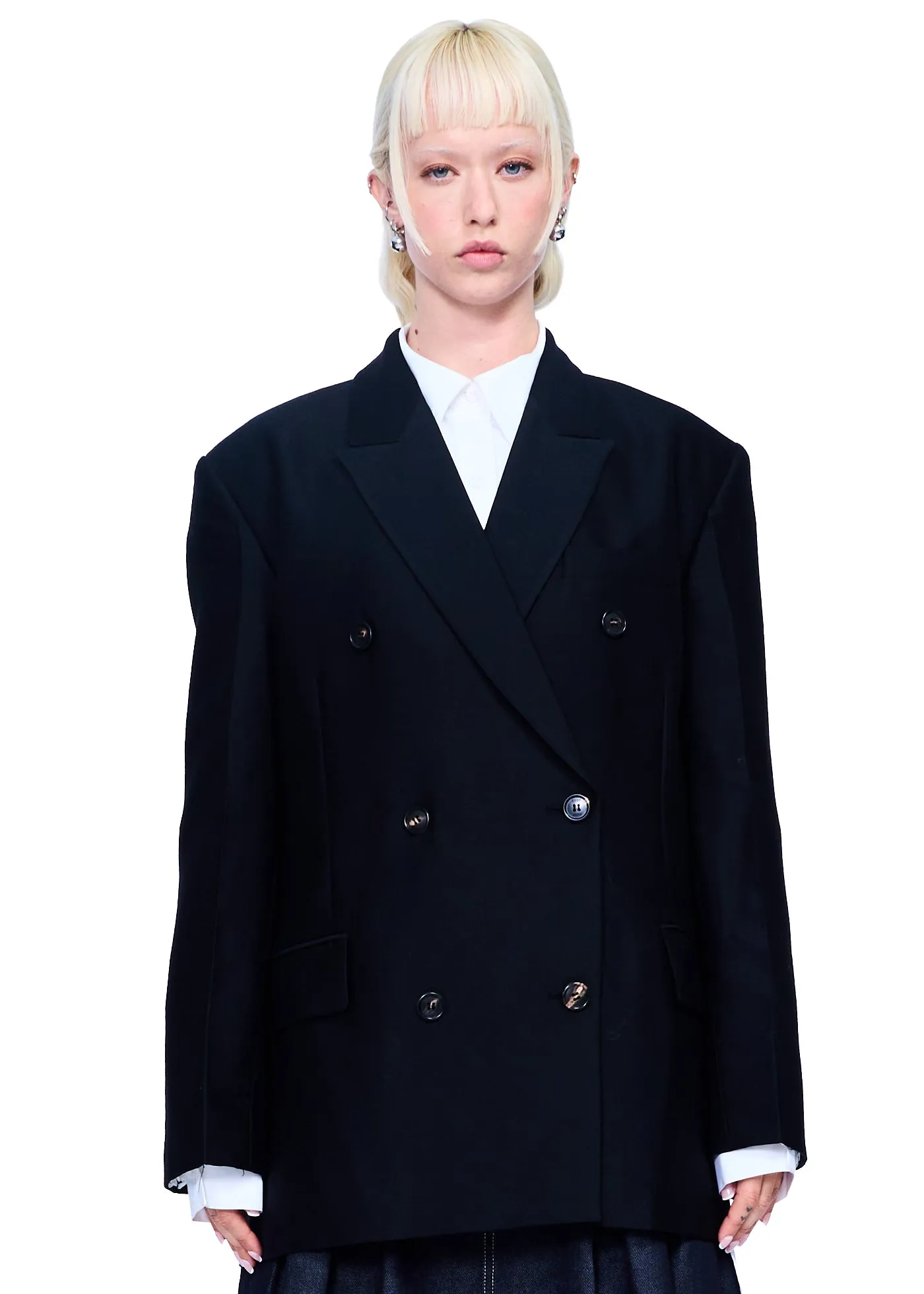 EENK Yenny Oversized Double-Breasted Jacket