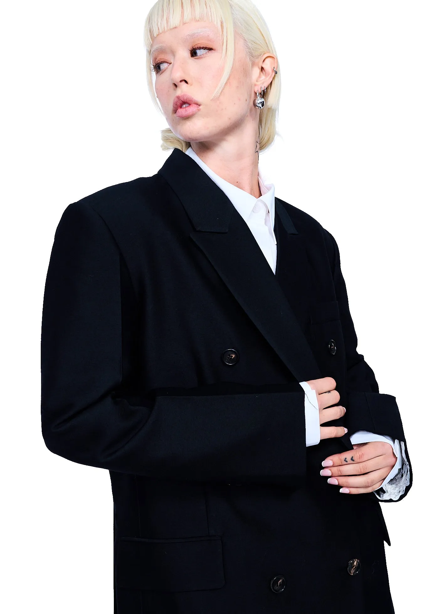 EENK Yenny Oversized Double-Breasted Jacket