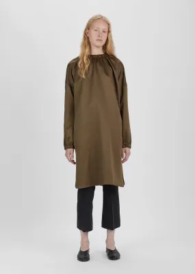 Elastic Collar Long Tunic