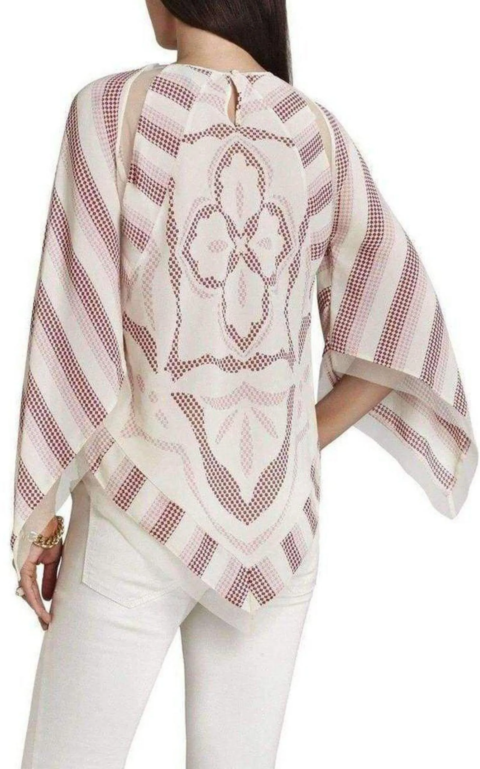 Elyza Print Block Top