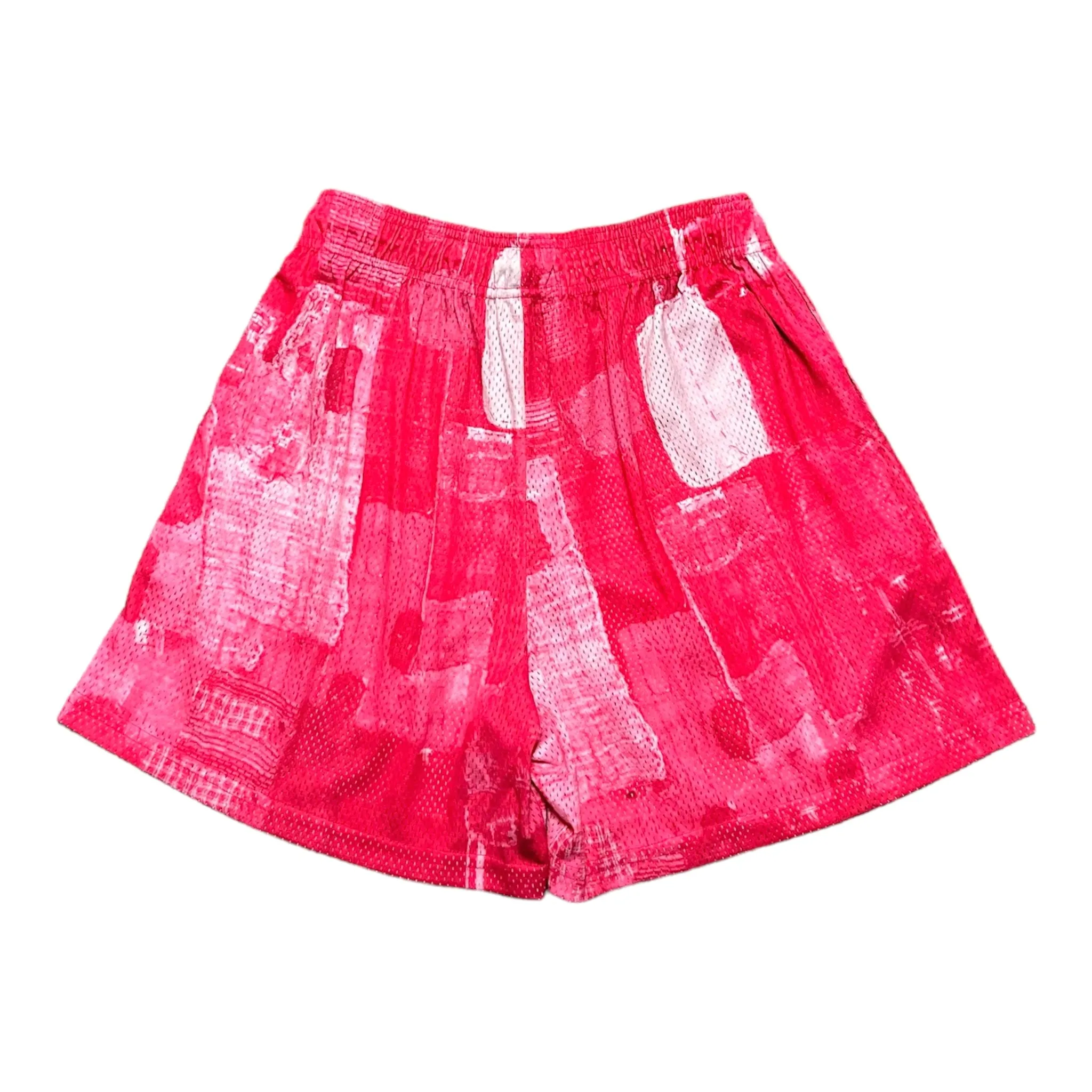 Eric Emanuel EE Basic Short Pink Boro Patchwork Pre-Owned