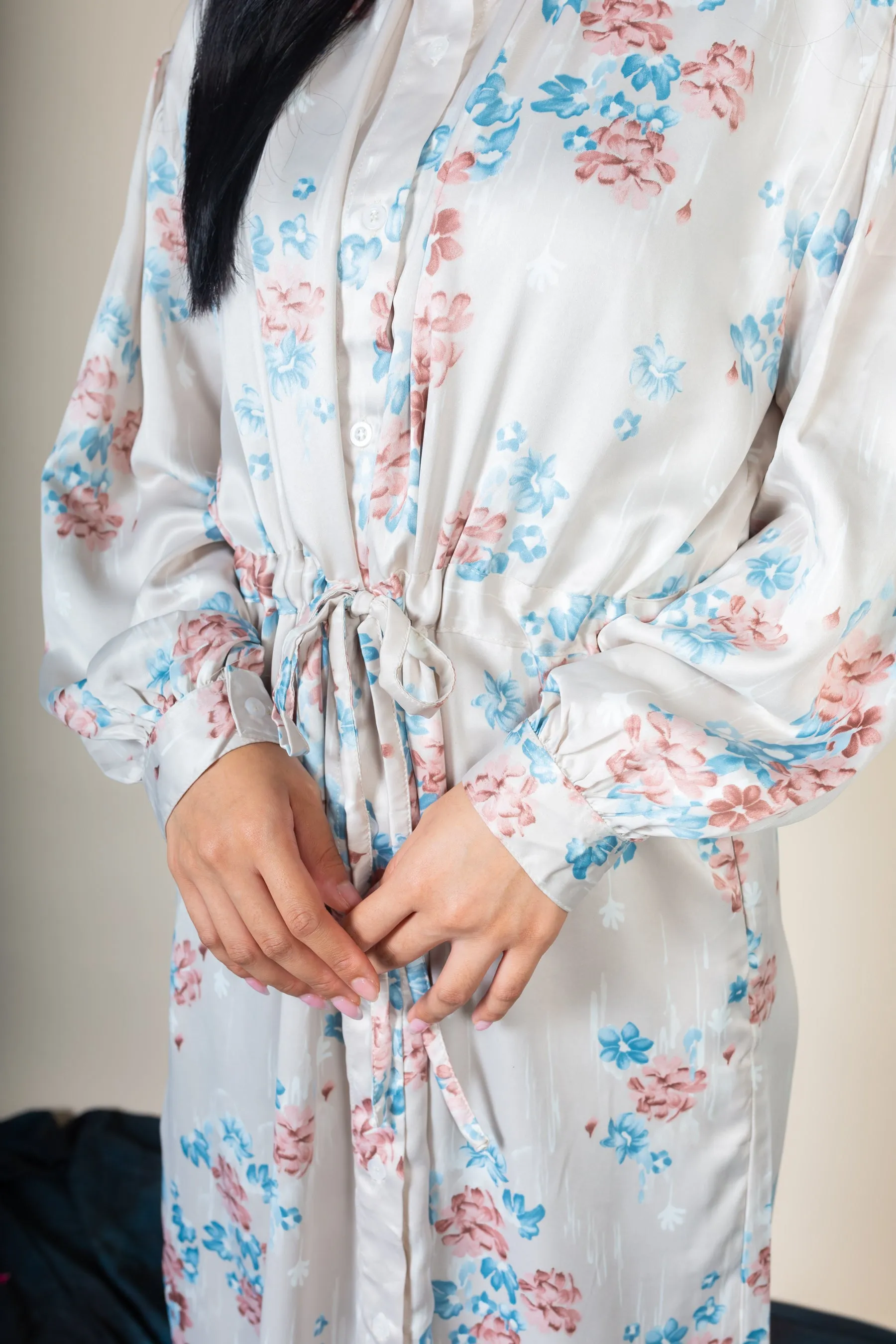 FAYE MAXI DRESS - CLOUD