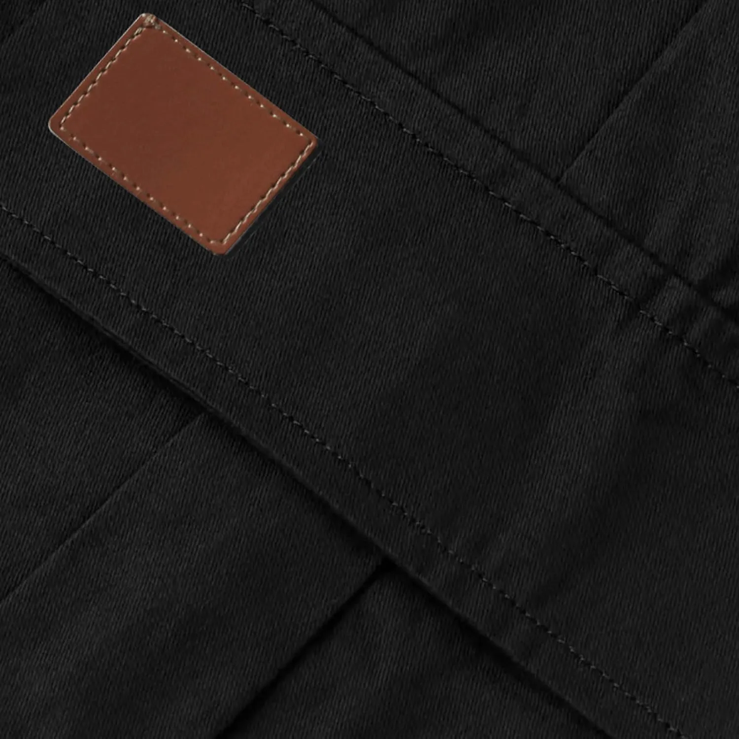 Finelylove Cargo Pants for Men Stretch Flex Sweatpants Relaxed Fit Elastic Waist Twill Work Pants Casual Tapered Joggers