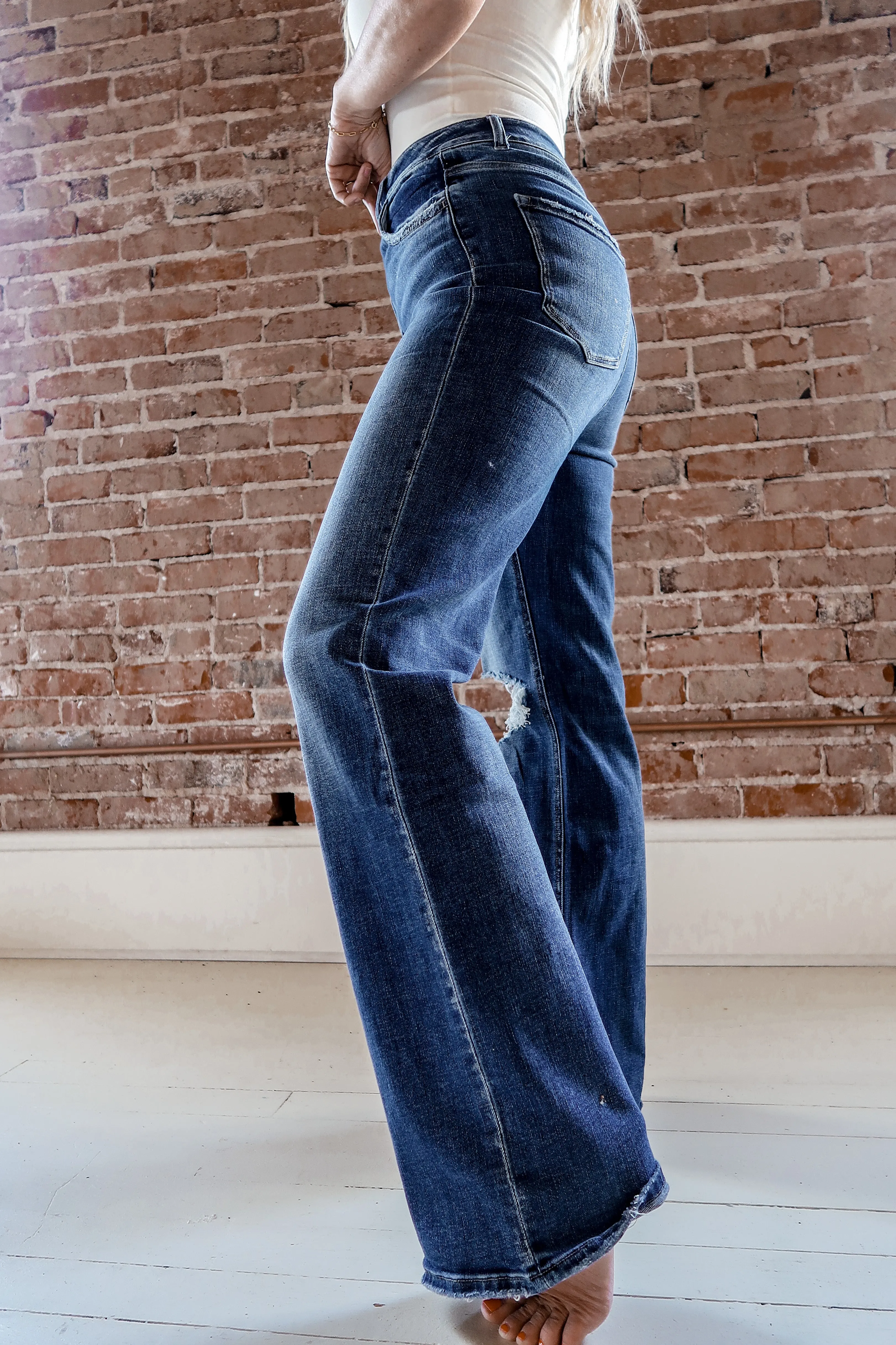 Flying Monkey "Flashback" Flare Jeans