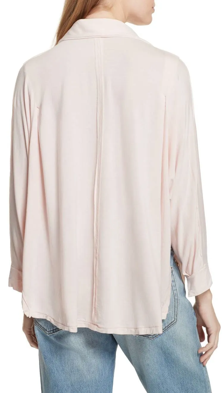 Free People Can't Fool Me Tee Peach
