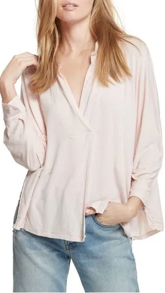 Free People Can't Fool Me Tee Peach
