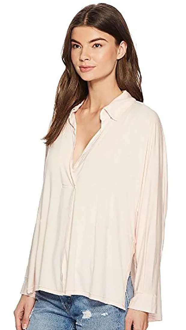 Free People Can't Fool Me Tee Peach