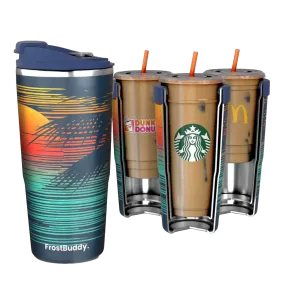 FrostBuddy® 30oz To-Go Buddy Sunset Coffee Insulator TOGO30-SUNSET