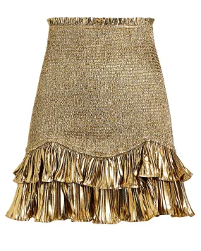 Gold Nolita Skirt