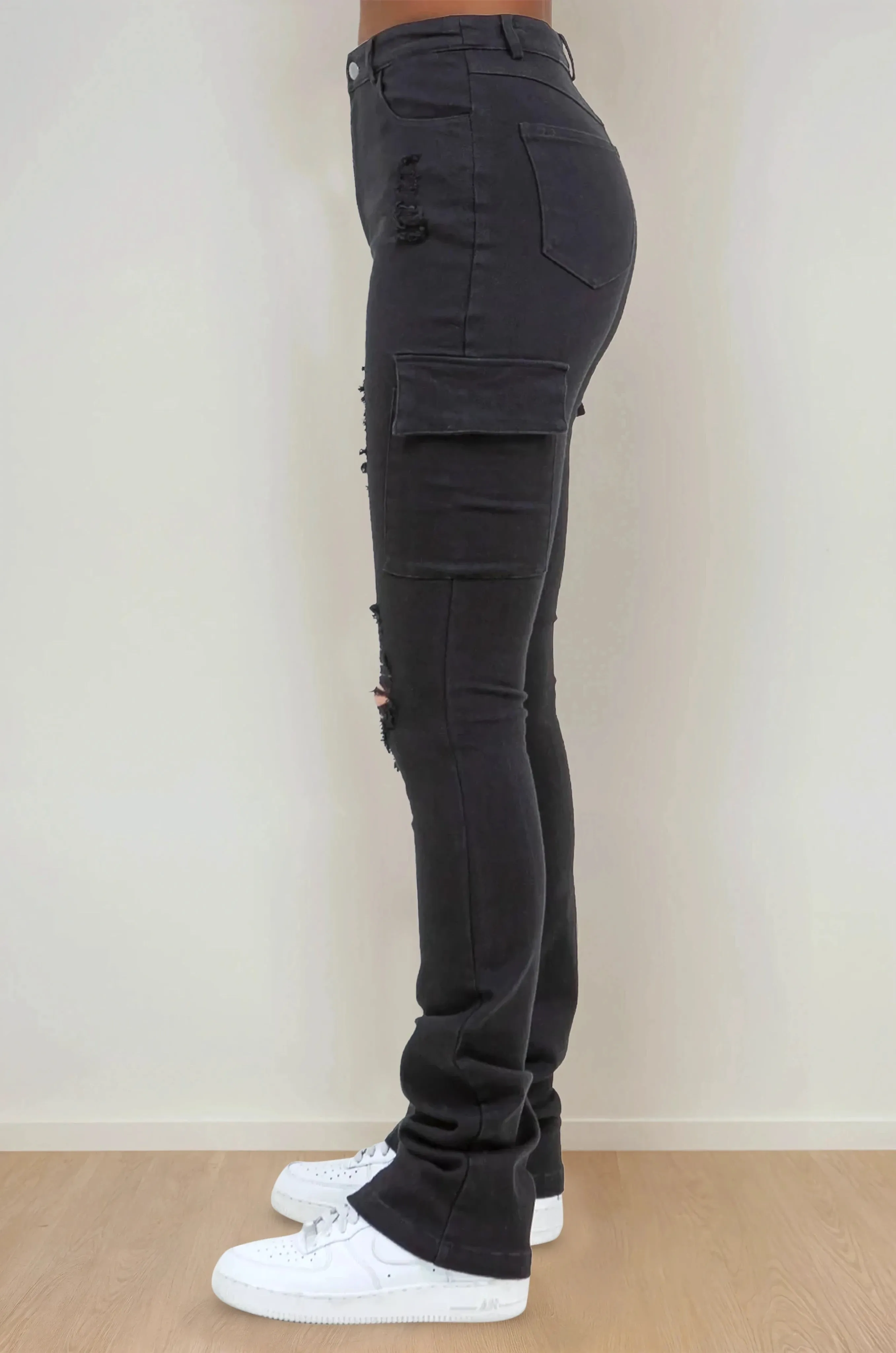 Infinity Stacked Cargo Pants