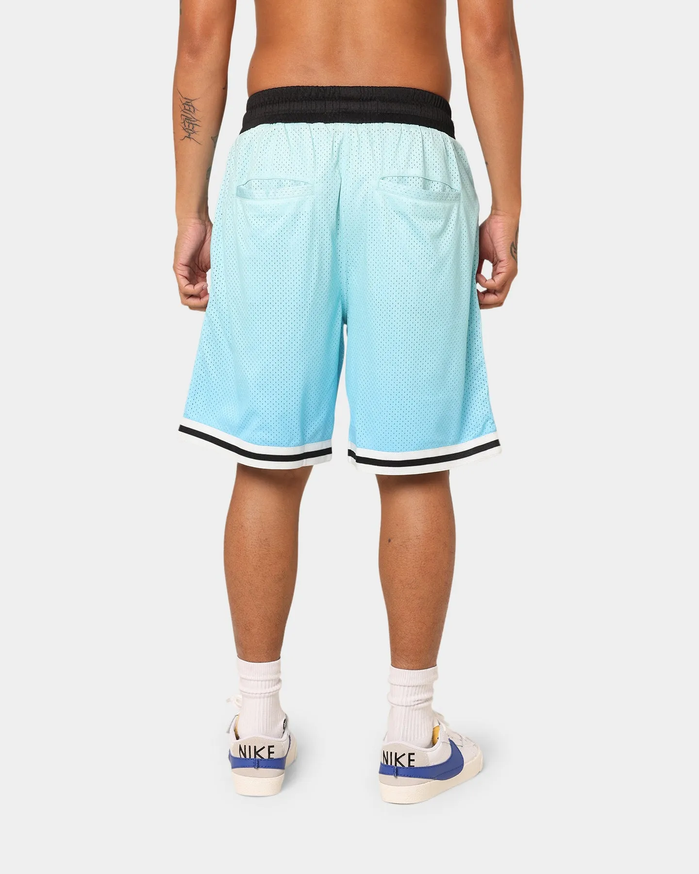 Loiter Script Ball Shorts Blue