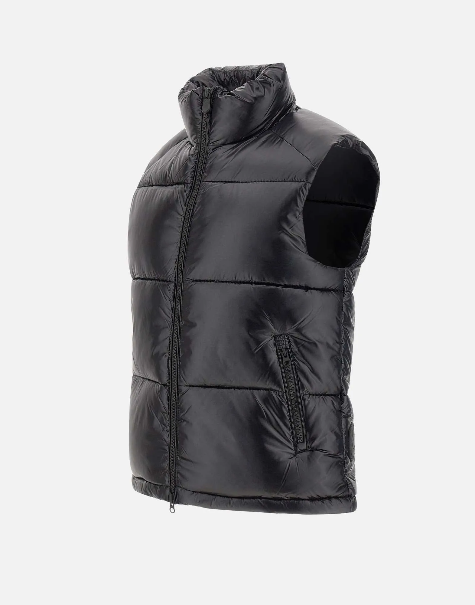 Luck Black Men's Vest with Plumtech