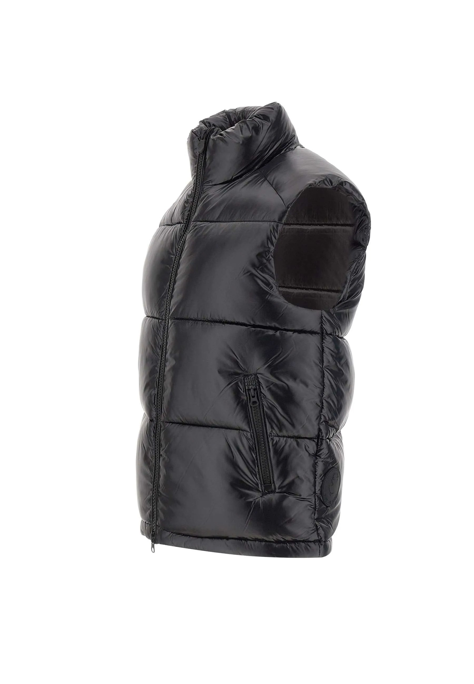 Luck Black Men's Vest with Plumtech