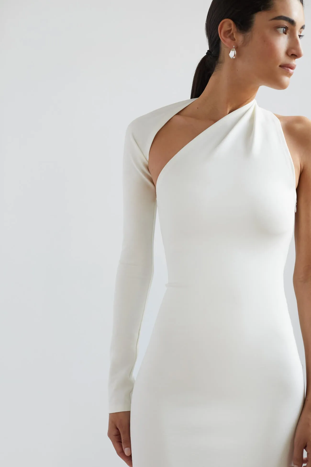 Manhattan One Shoulder Gown