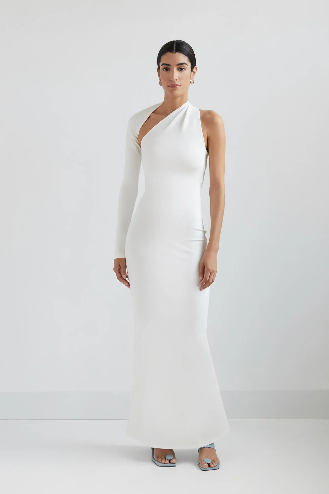 Manhattan One Shoulder Gown