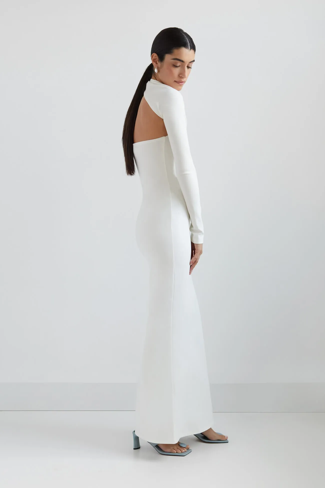 Manhattan One Shoulder Gown