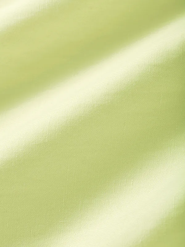 Mens Organic Cotton Linen Cargo Pants—andes green