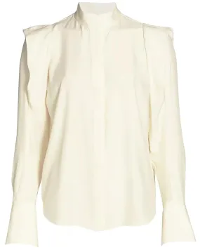 Off White Long Sleeve Bella Blouse