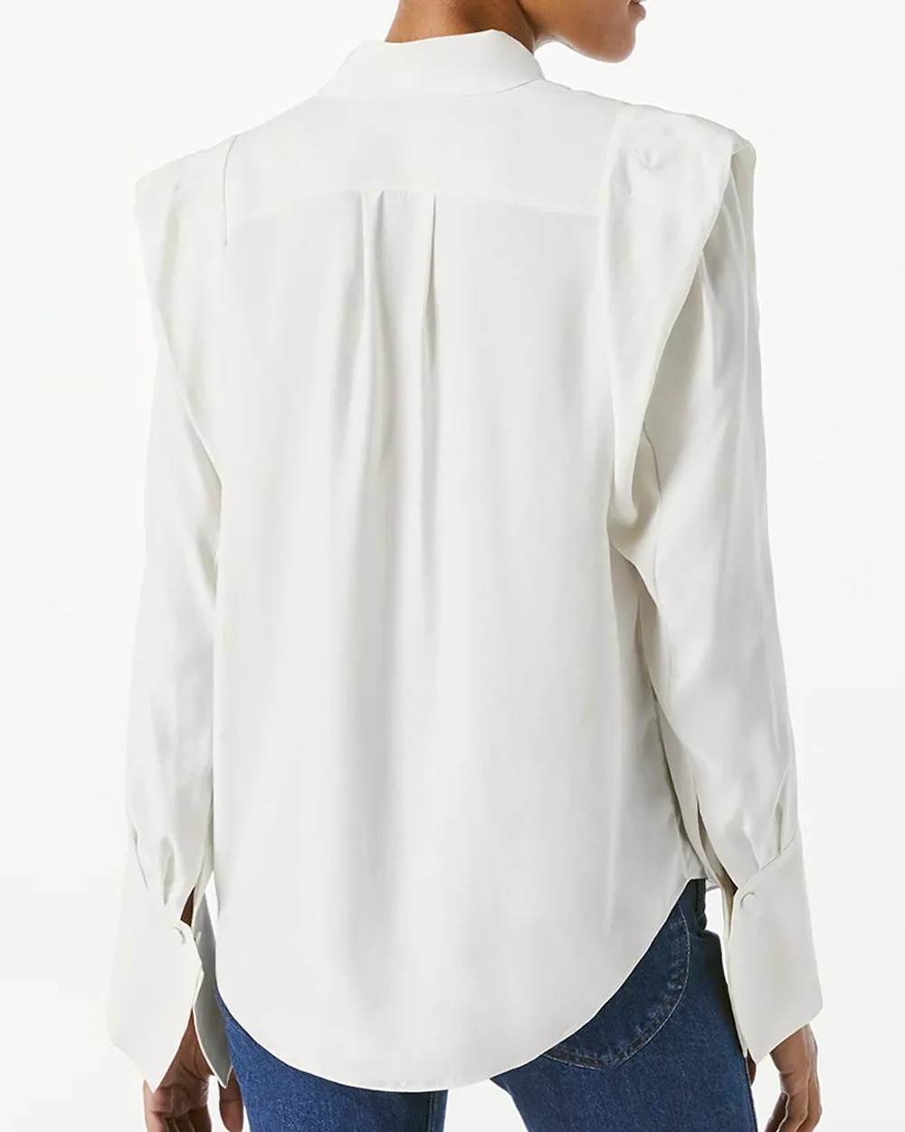 Off White Long Sleeve Bella Blouse