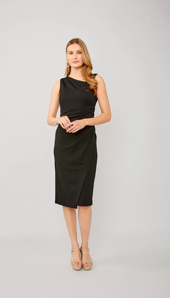 Ruched One Shoulder Dress