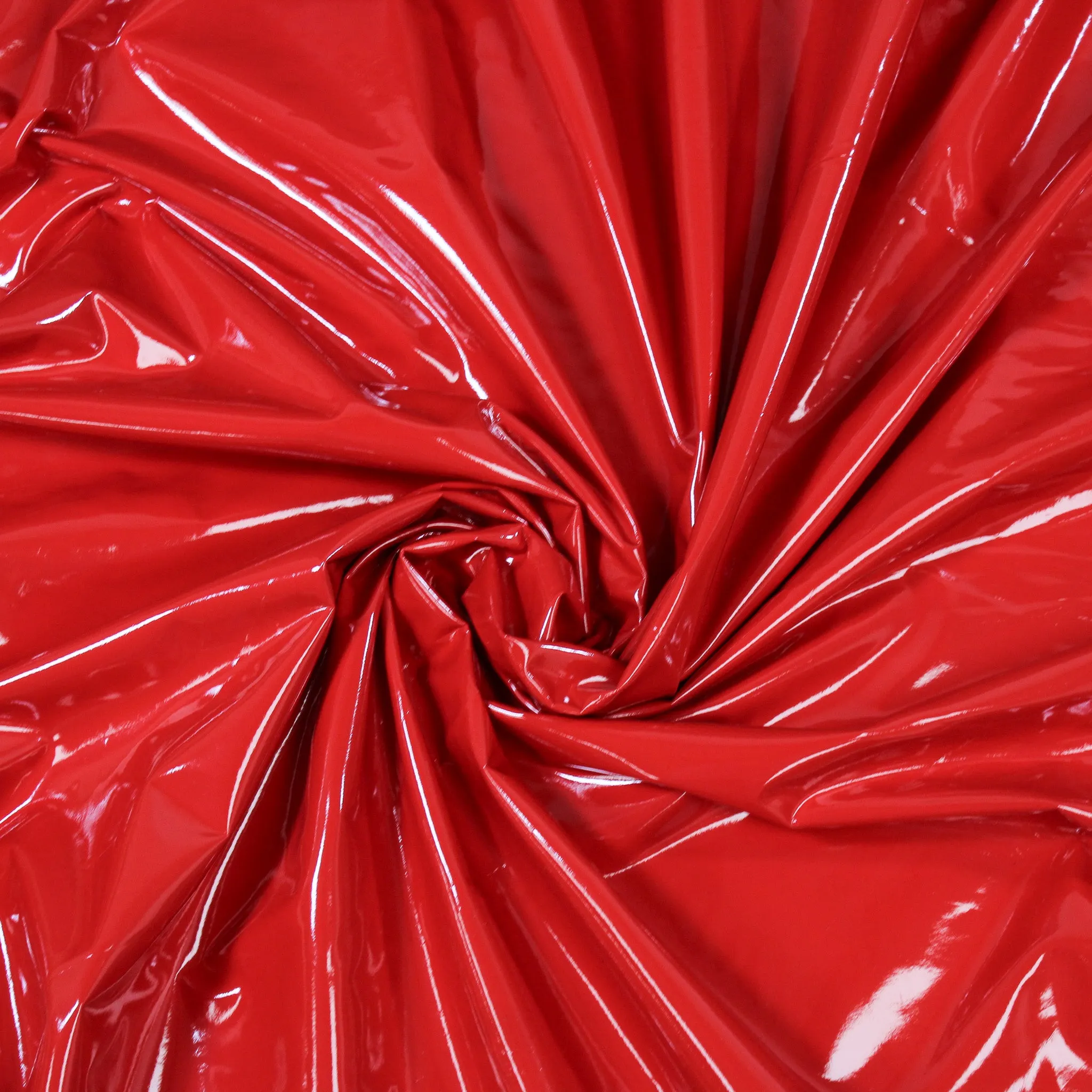 SCARLET RED PLEATHER