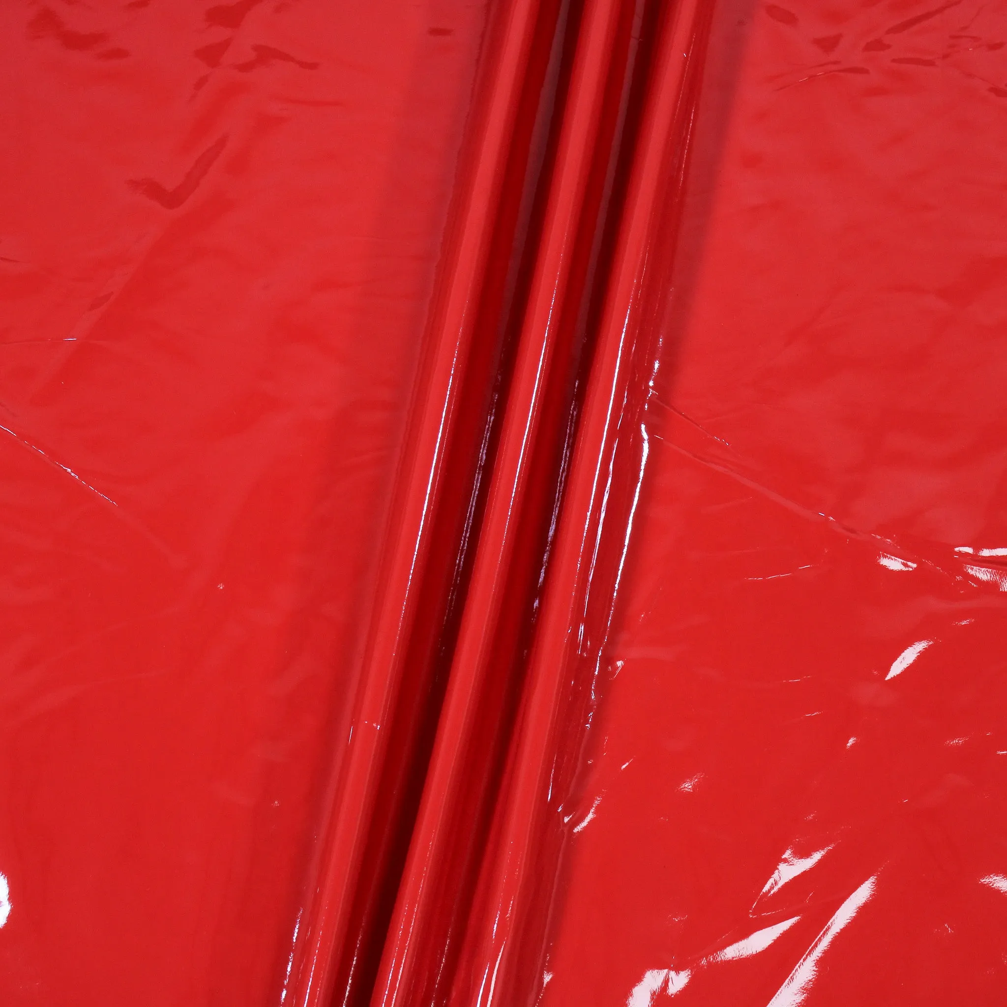 SCARLET RED PLEATHER
