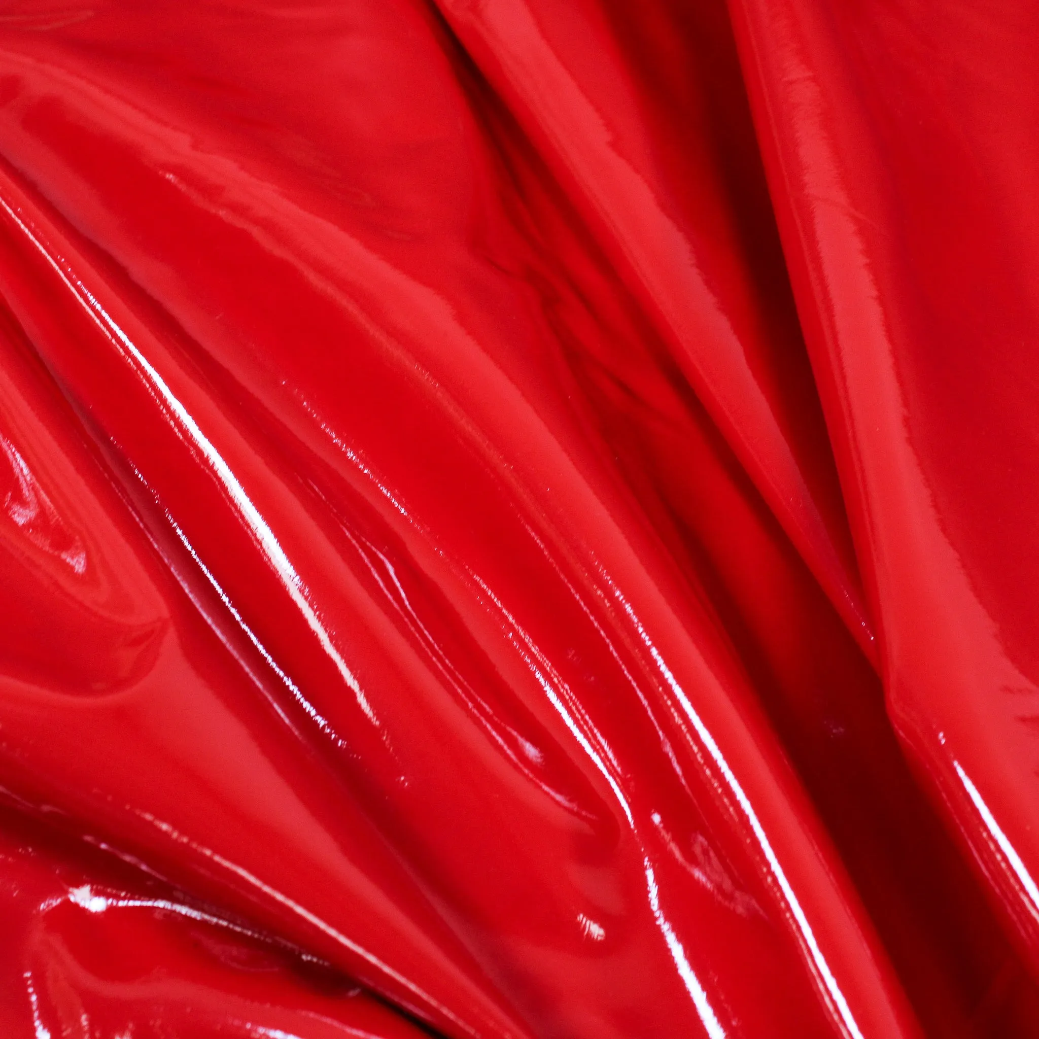 SCARLET RED PLEATHER