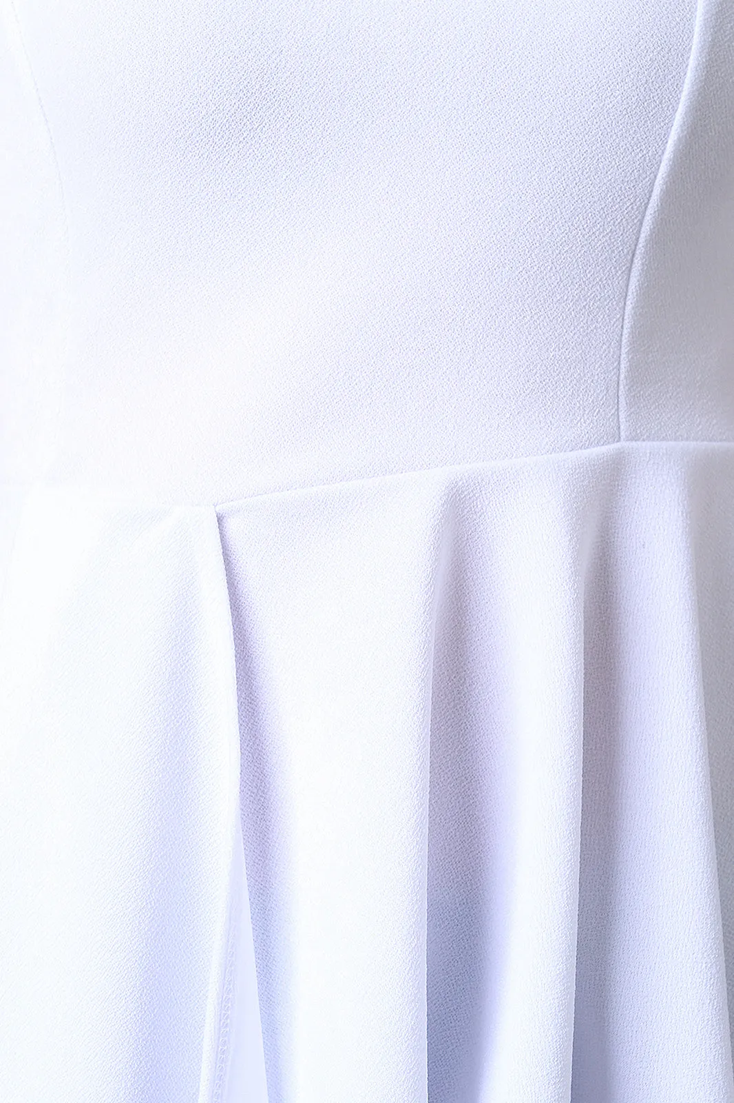 Sleeveless Asymmetrical Peplum Top