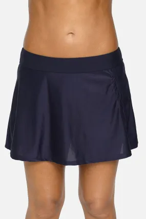 Solid Ruffled Quick Dry Swim Skirts