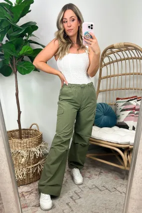 Soraie Cargo Parachute Pants - FINAL SALE