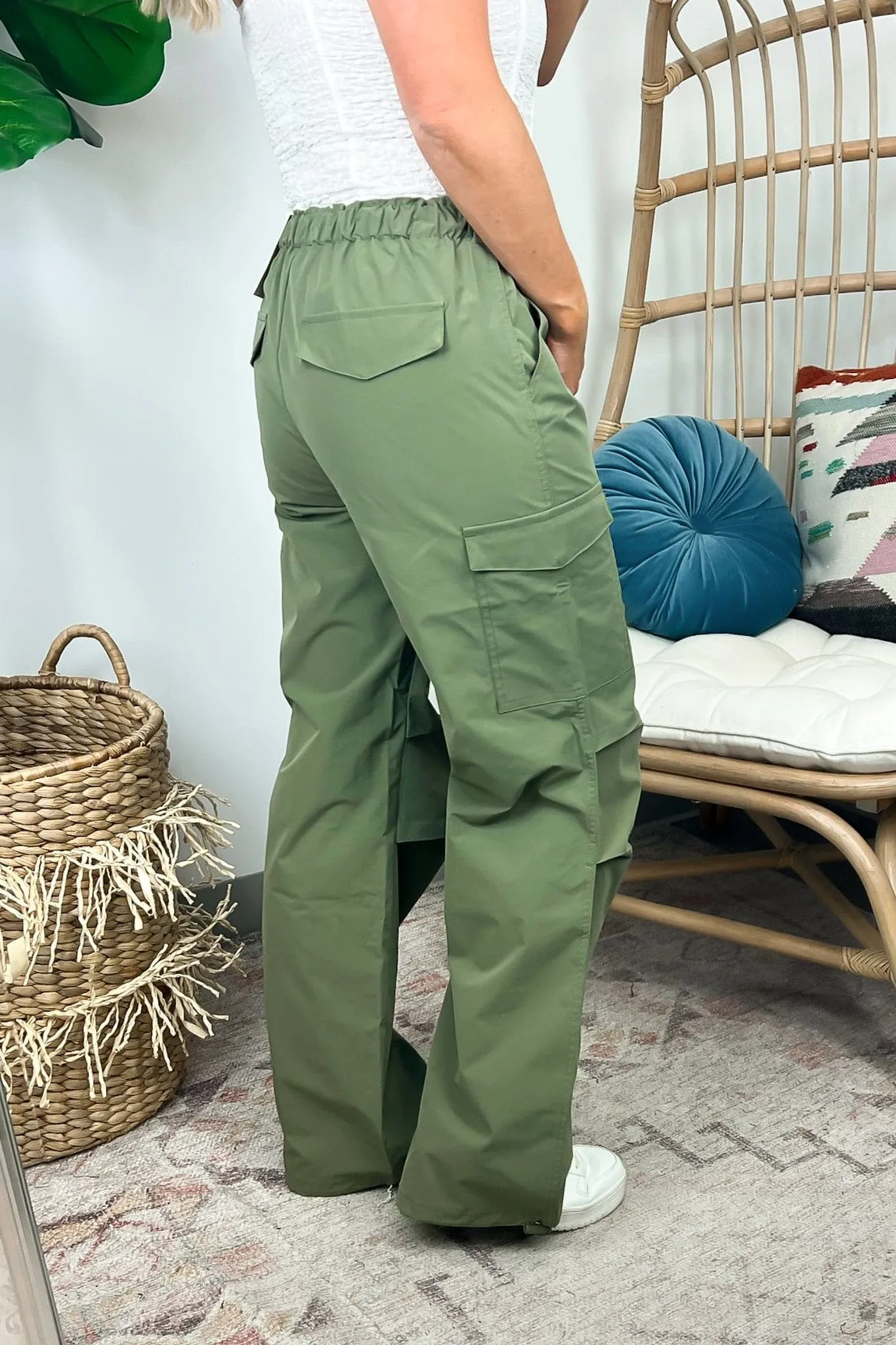 Soraie Cargo Parachute Pants - FINAL SALE