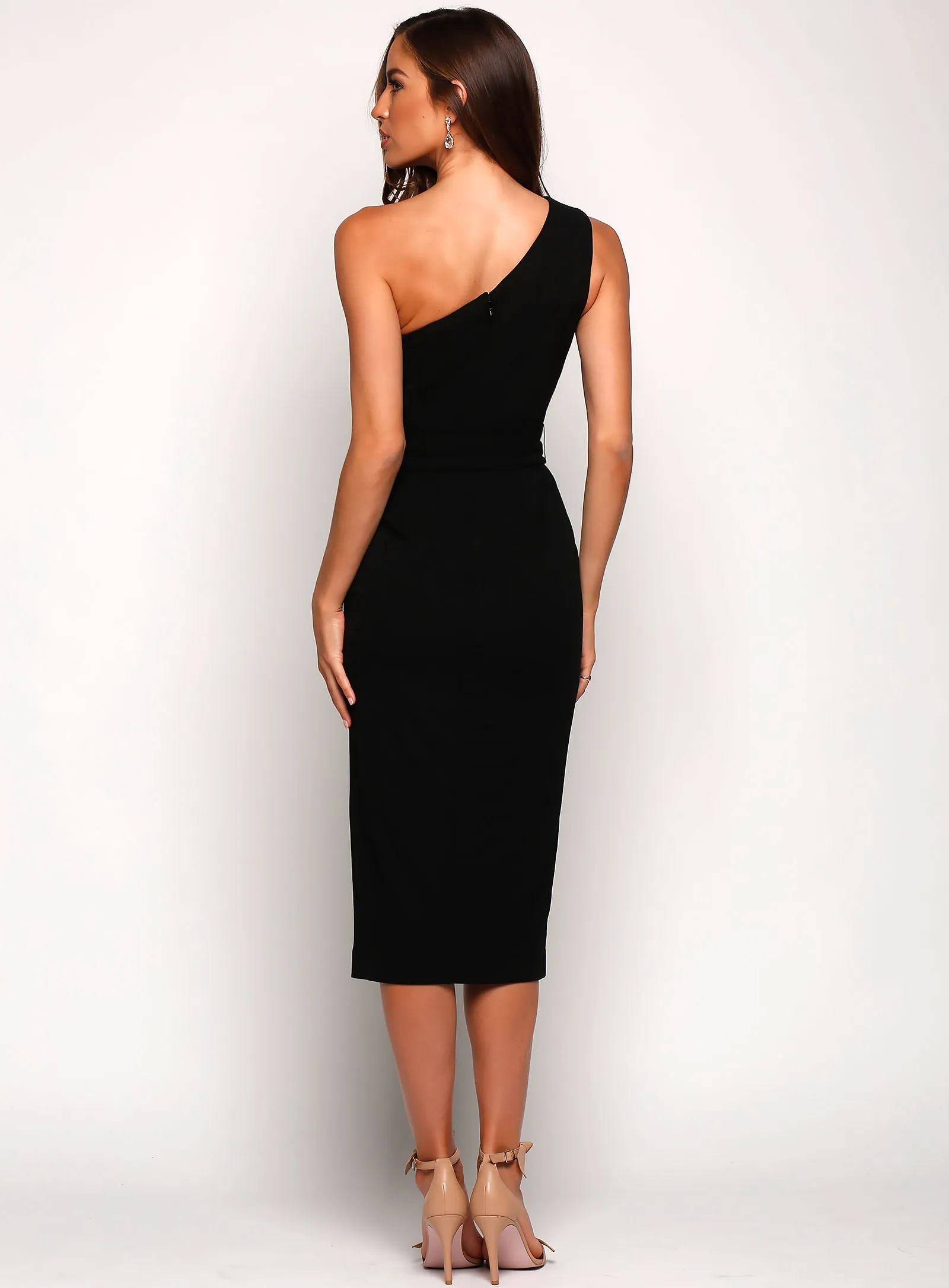 Topia One Shoulder Midi