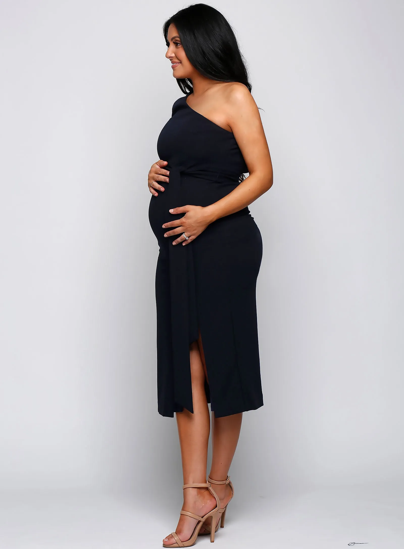 Topia One Shoulder Midi