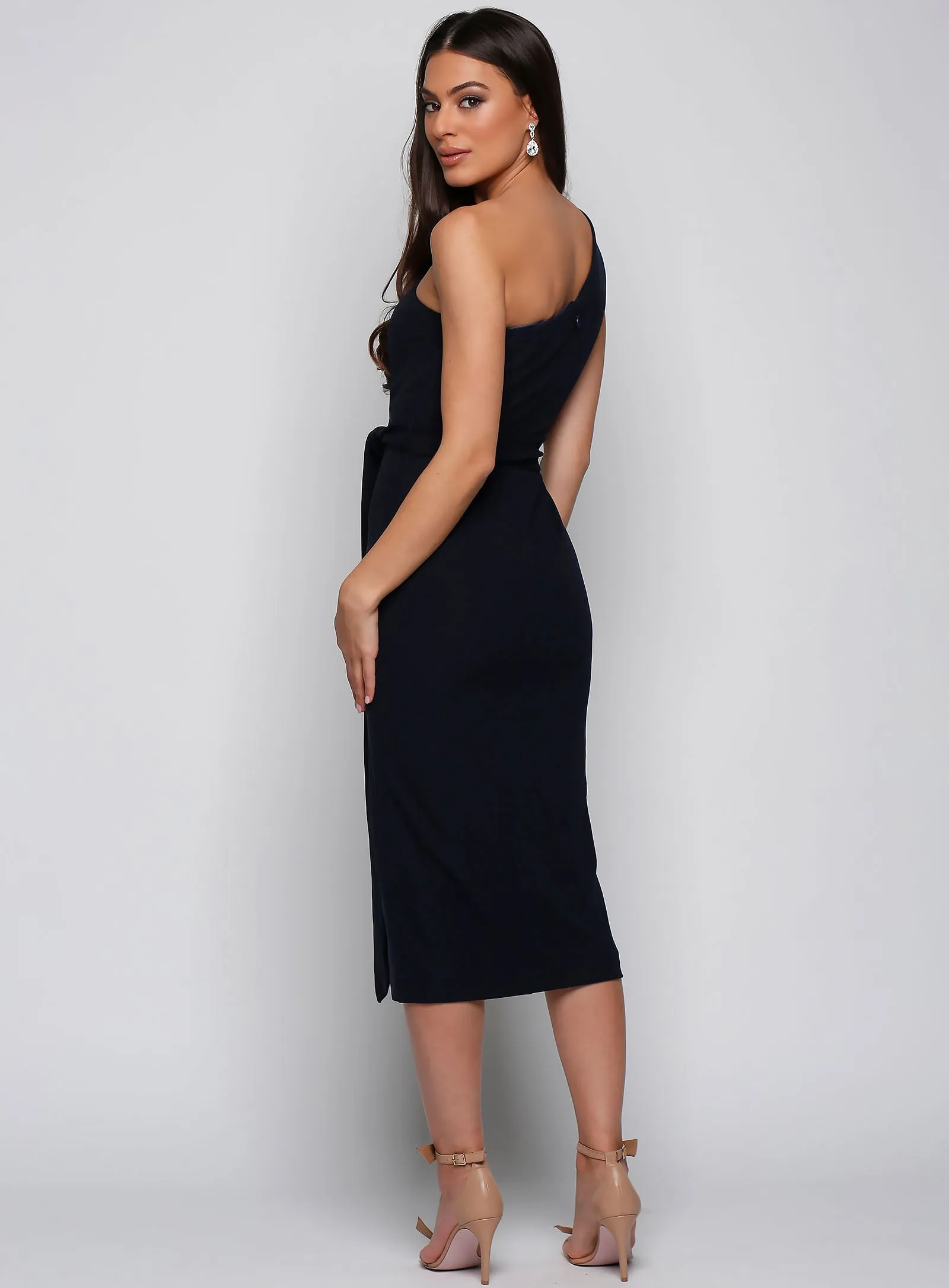 Topia One Shoulder Midi