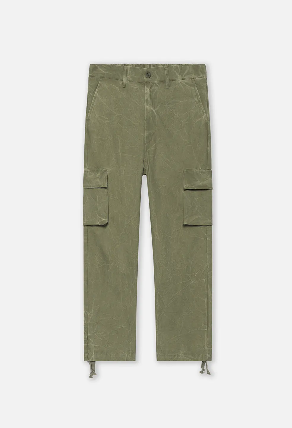 Washed Corpus Cargo Pants / Army