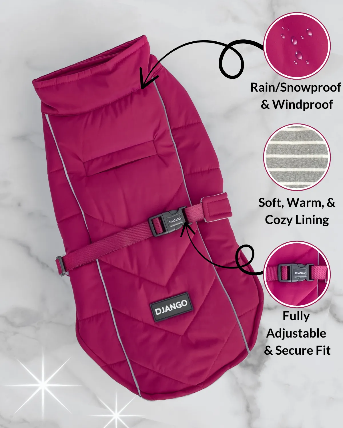 Whistler Winter Dog Coat