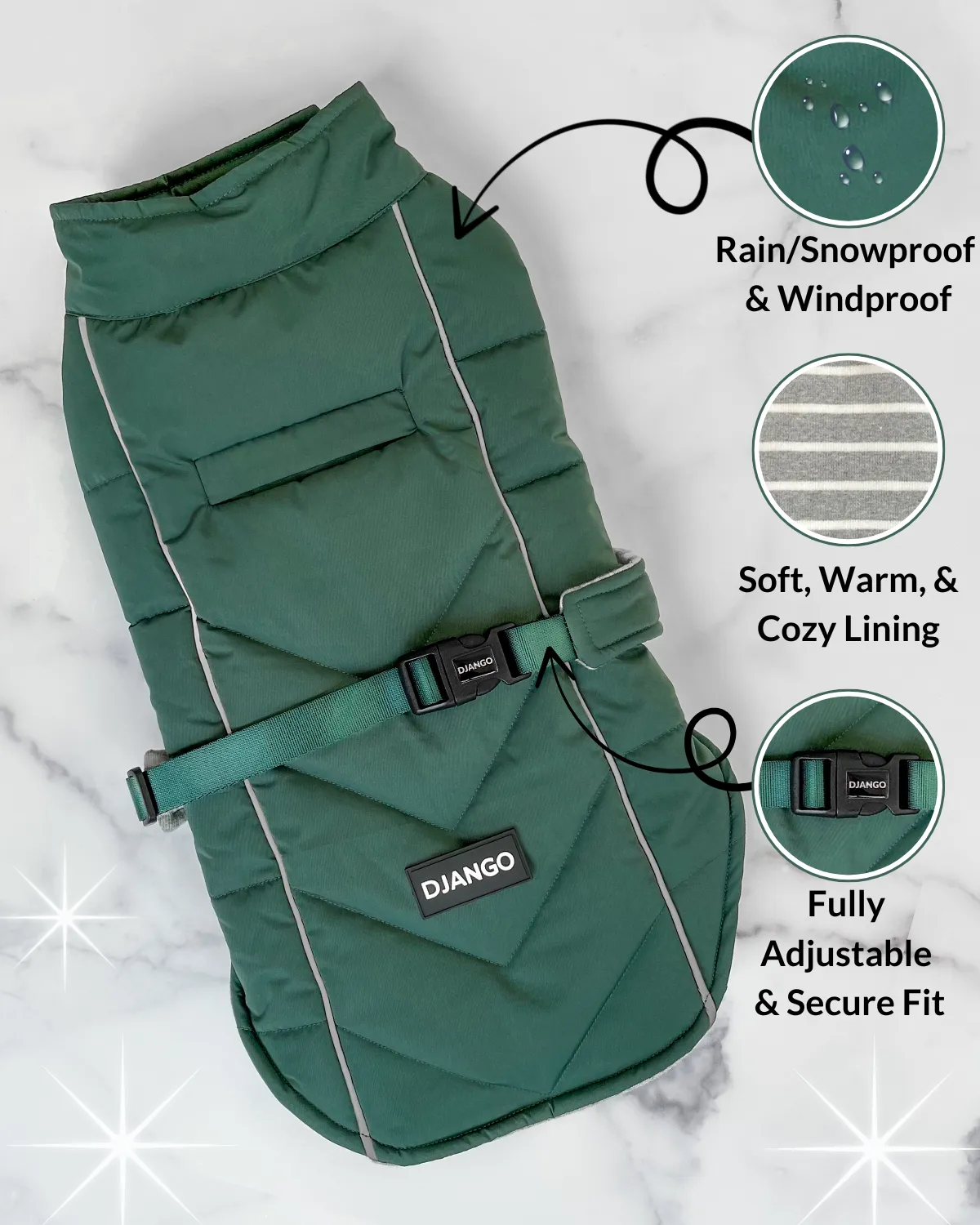 Whistler Winter Dog Coat
