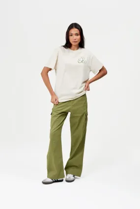 Womens 'AZLYN' Cargo Pants - SAGE